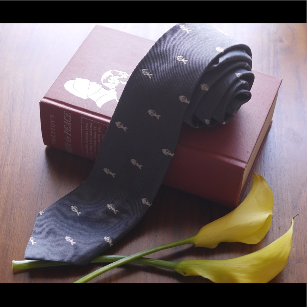 Hickey Freeman 100% silk tie Made in USA
